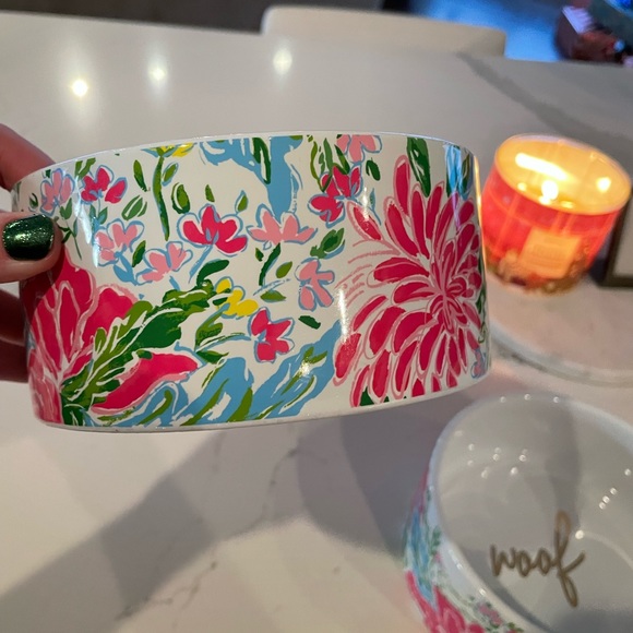 Lilly Pulitzer Other - Lilly Pulitzer Dog Bowls (2)